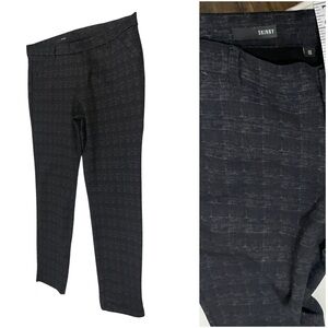 Kut From The Kloth Womens High Rise  Trouser Skinny Pants Sz 16 Black/Gray